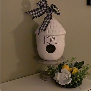 Rae Dunn HOME birdhouse
